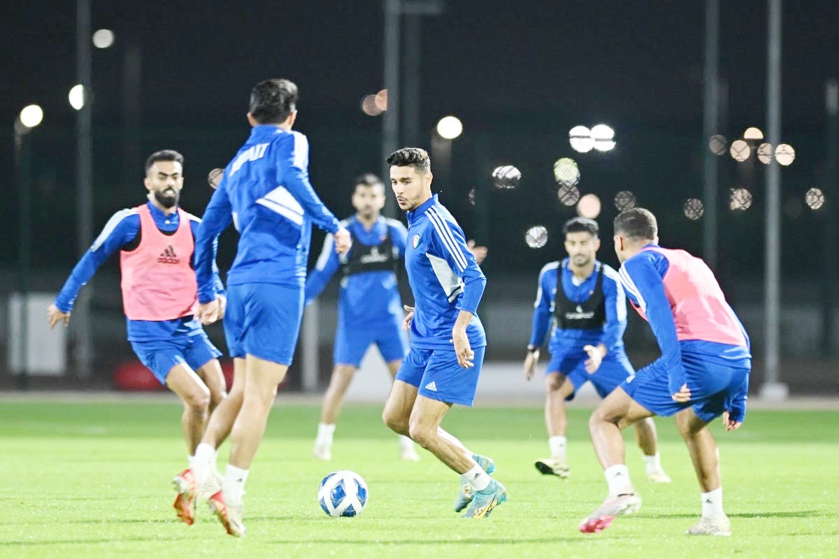 'الأزرق' يتدرب على سباير اليوم