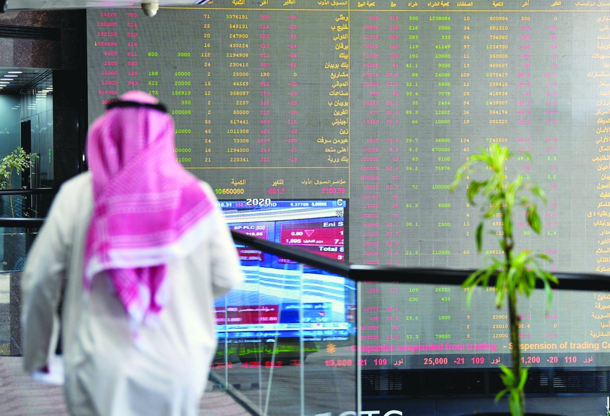 الضغوط البيعية تكبد القيمة السوقية للبورصة خسارة 193مليون دينار