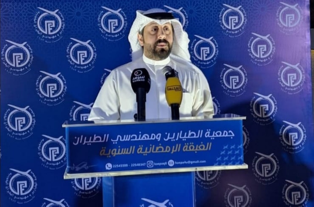 عبد العزيز الأزمع لـ'السياسة ': لدينا 500  طيار كويتي ويتمتعون بالكفاءة العالية