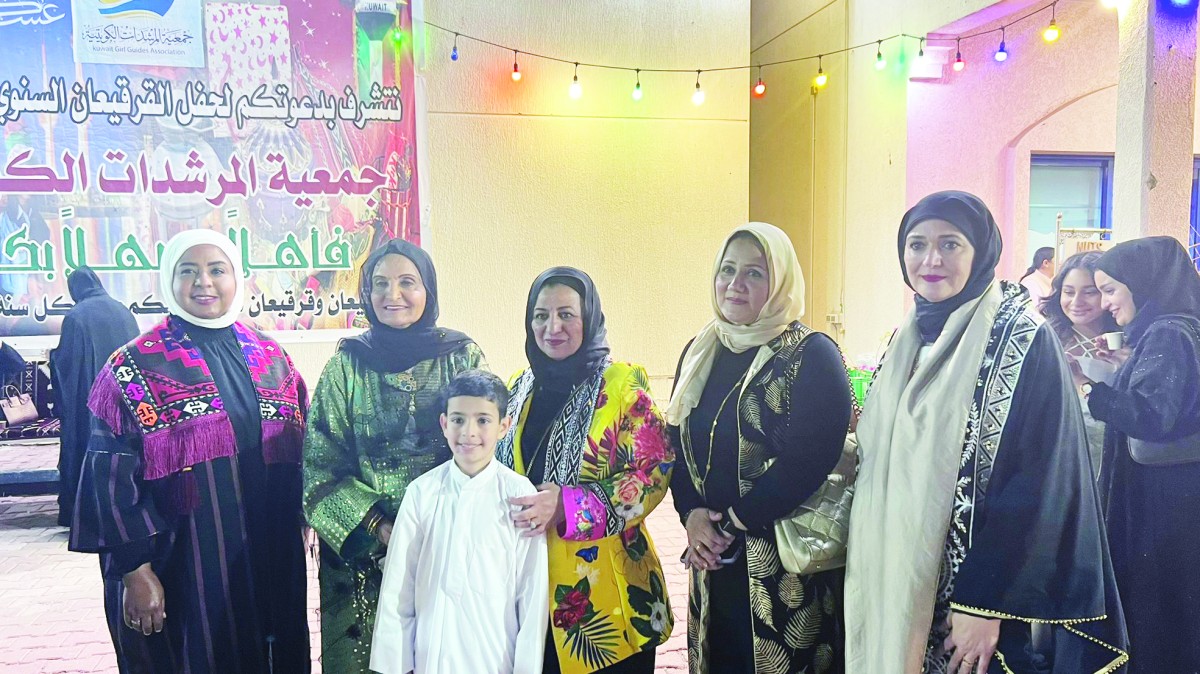 'مرشدات الكويت '...' قرقيعان وقرقيعان.. بين قصير ورميضان'