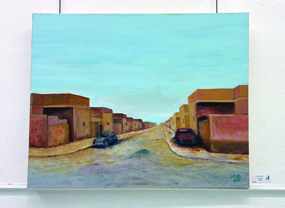 إبداعات مجموعة أثر... في معرضها الثالث في قاعة الفنون