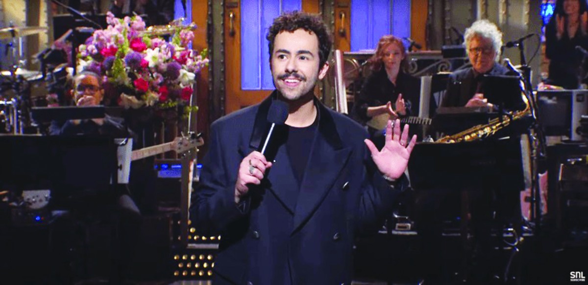 رامي يوسف يدعو لتحرير فلسطين في 'SNL'