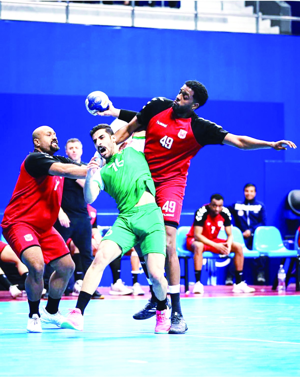 'يد العربي' عبر الفحيحيل بصعوبة