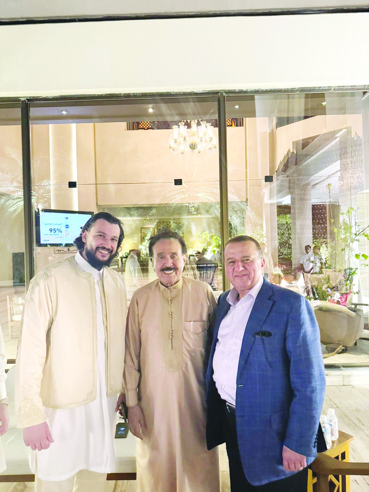 العميد استقبل رجال أعمال ليبيين وعراقيين