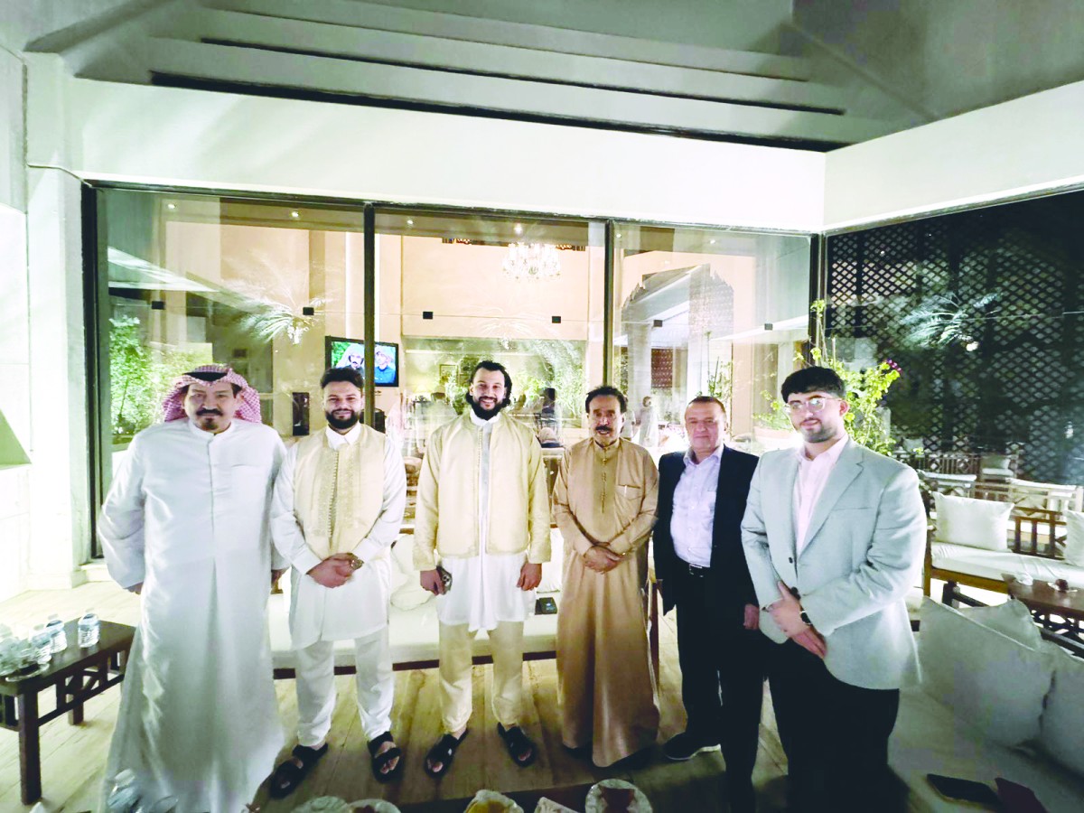 العميد استقبل رجال أعمال ليبيين وعراقيين