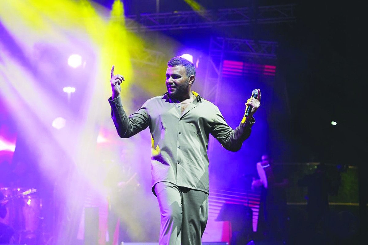 المطرف وصبري وبتشان أطربوا جمهور حديقة الشهيد