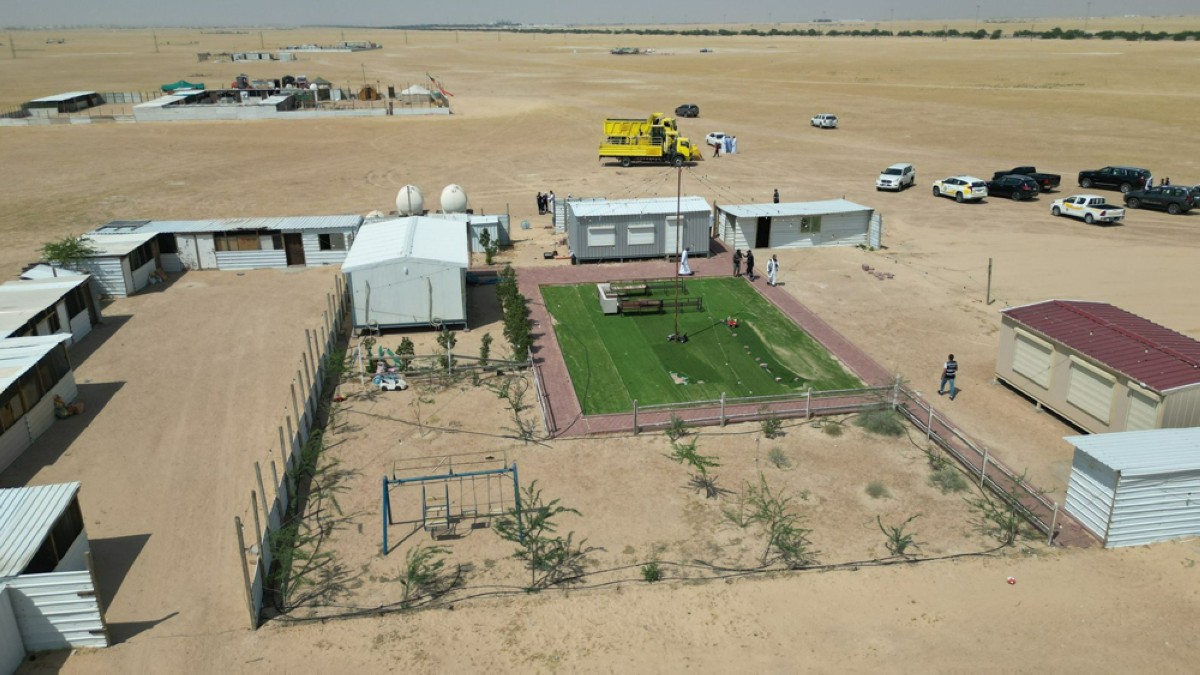 البلدية : ازالة 5 محميات خاصة مقامة على اراضي الدولة على طريق السالمي