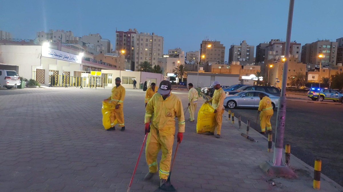 البلدية تنهي تنظيف المدارس عقب انتهاء تكميلية البلدي