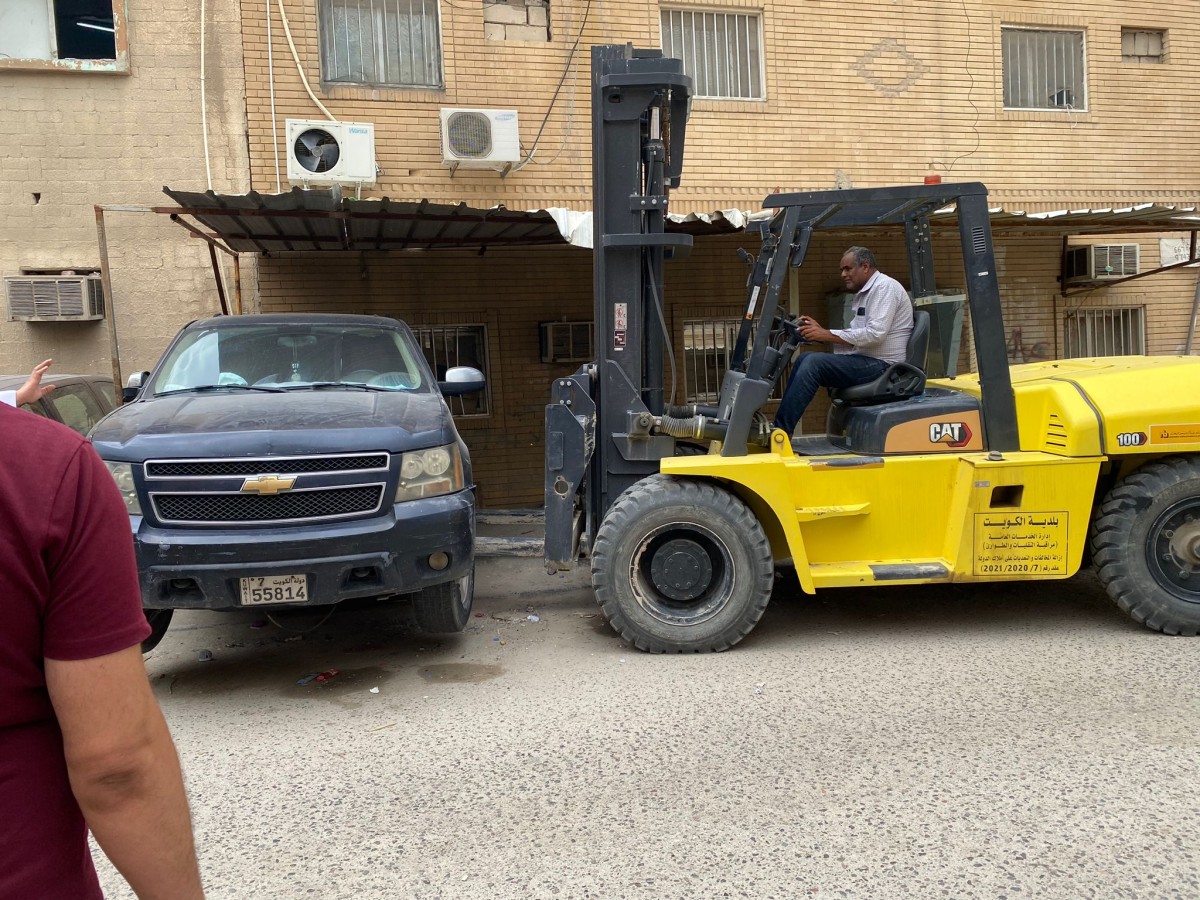 البلدية: ازالة 158 تعدي على أملاك الدولة في خيطان وجليب الشيوخ والفردوس