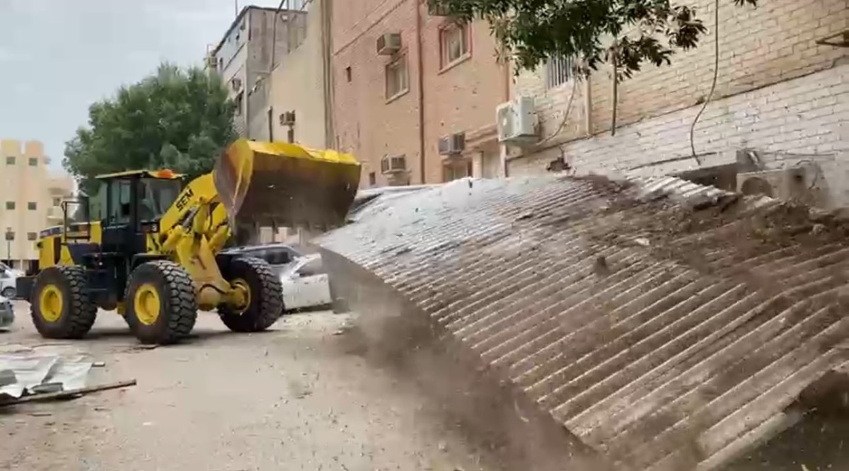 البلدية: ازالة 158 تعدي على أملاك الدولة في خيطان وجليب الشيوخ والفردوس