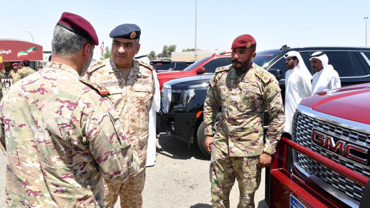 رئيس الأركان خلال تفقده الحرس الأميري: الحرس من وحدات الجيش الكويتي الاستثنائية في مهامها وواجباتها