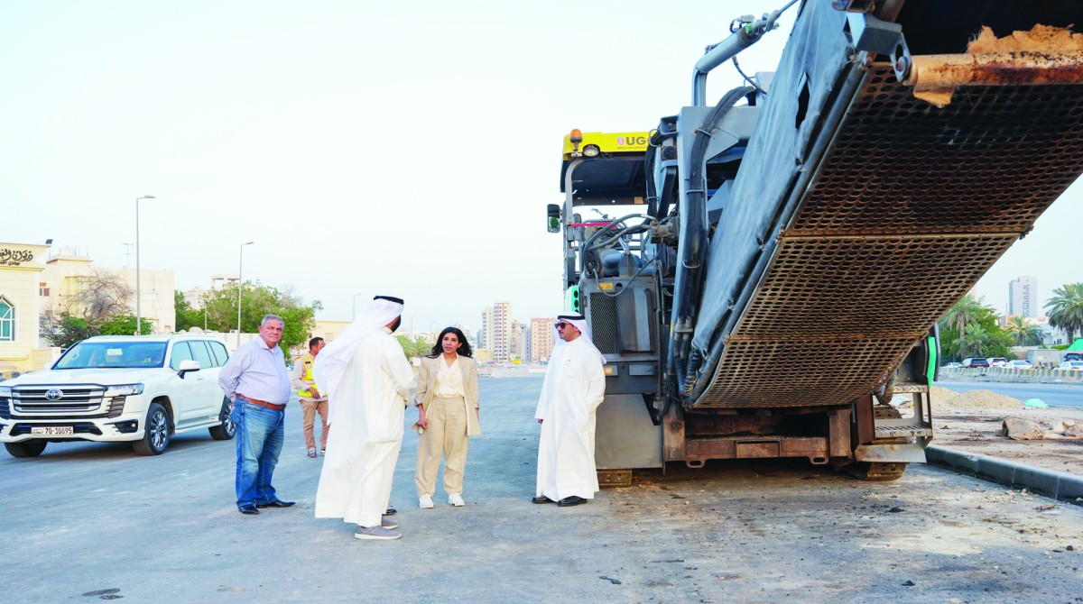 المشعان: إنجاز  92.25% من مشروع تطوير شارع القاهرة