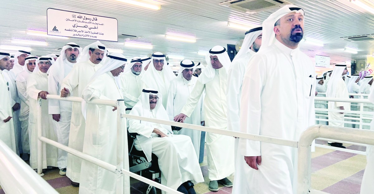 الكويت شيّعت وزير التجارة الأسبق فيصل الخالد