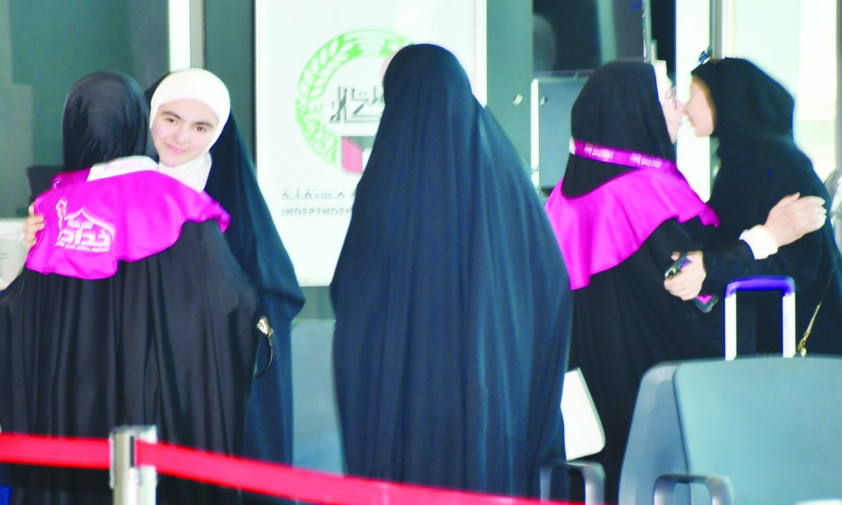 طلائع الحجاج غادروا إلى الأراضي المقدسة