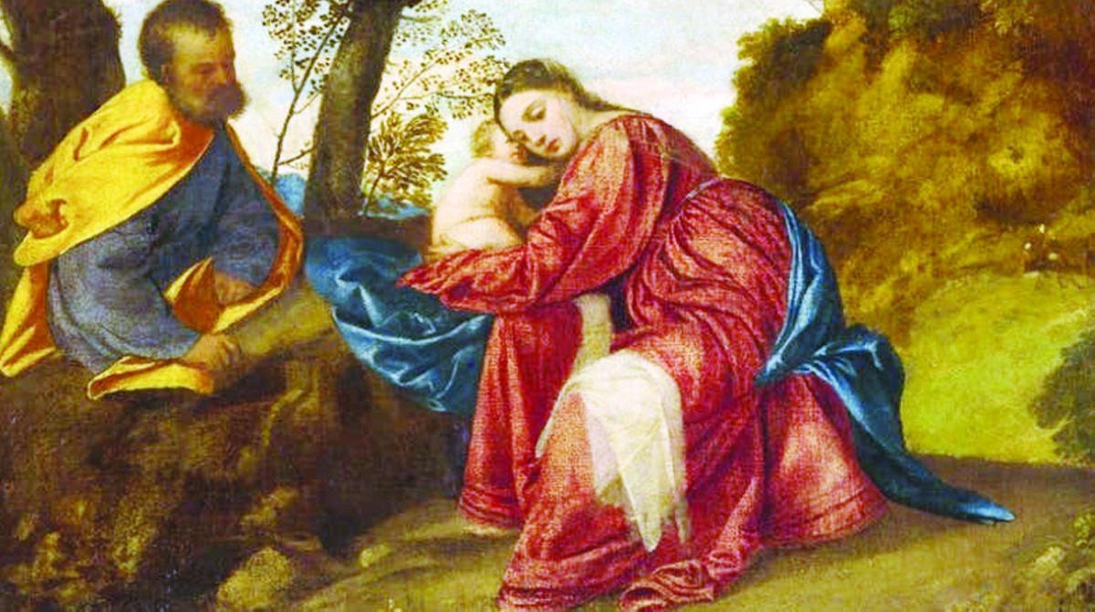 لوحة 'استرح في الرحلة إلى مصر' ...سرقها نابليون ومعروضة للبيع