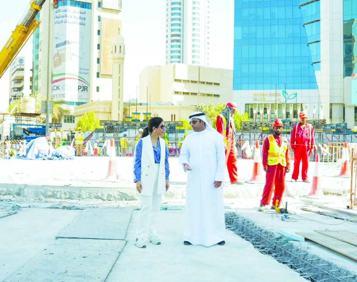 المشعان: العمل بمشروع 'دروازة العبد الرزاق' يسير وفق الجدول الزمني وسينتهي قريباً