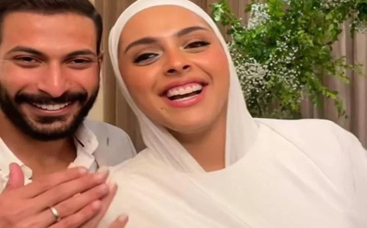 خطوبة  فريدة محمد هنيدي