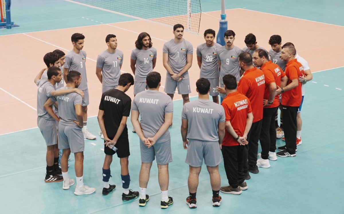 'الطائرة' يفتتح 'آسيوية الشباب' بمواجهة اليابان