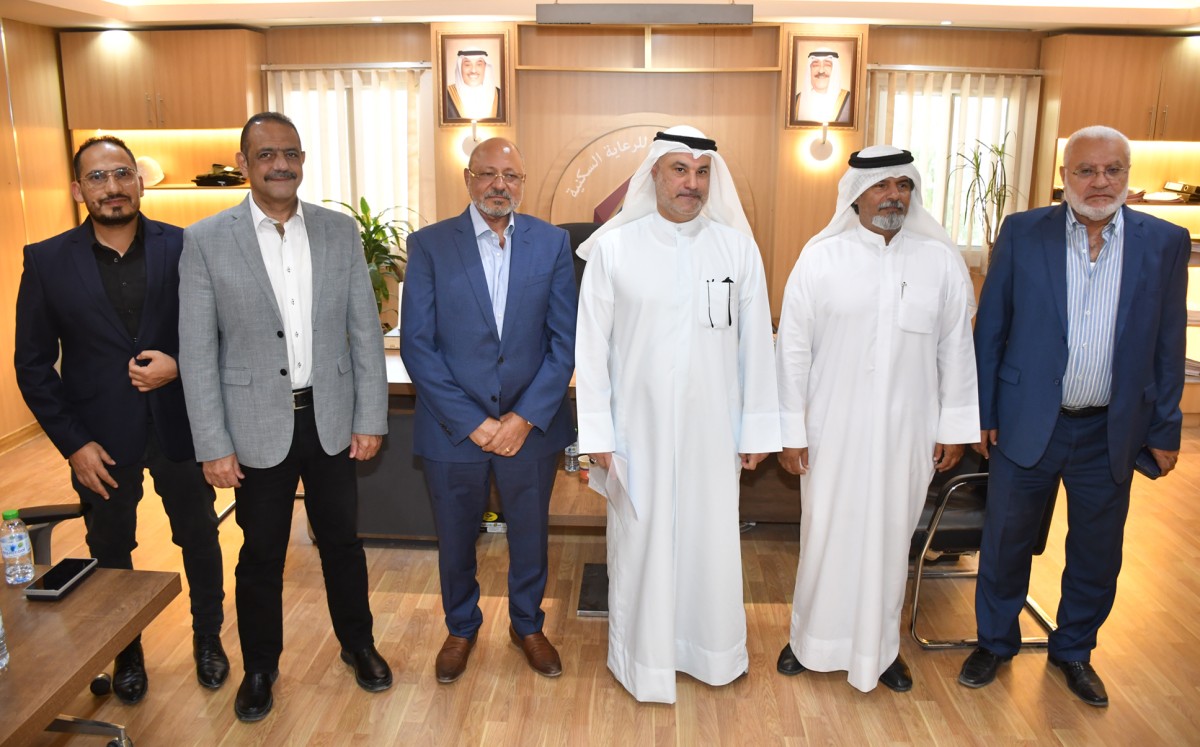 استلام ابتدائي للطرق والبنية التحتية بـ'شرق صباح الأحمد'