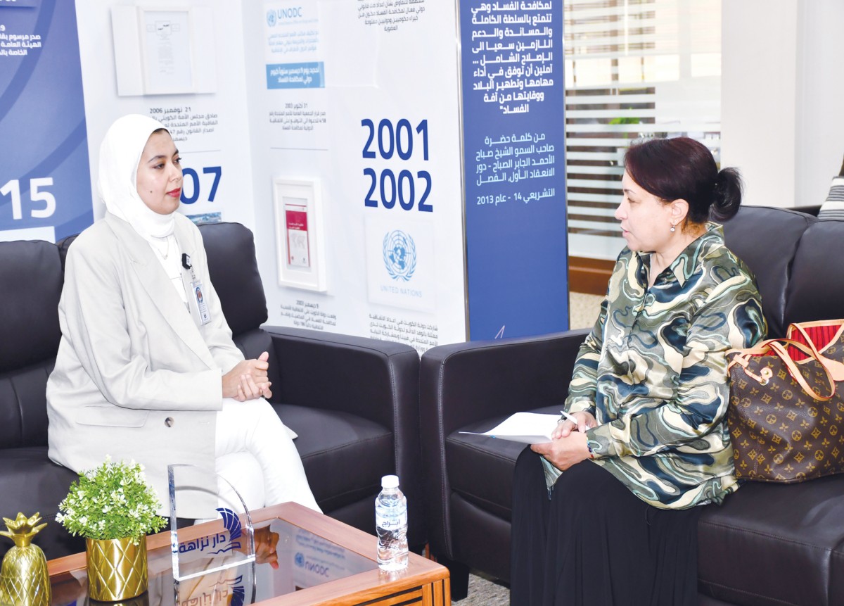 الشملان لـ'السياسة': 78%  نسبة إنجاز ستراتيجية مكافحة الفساد