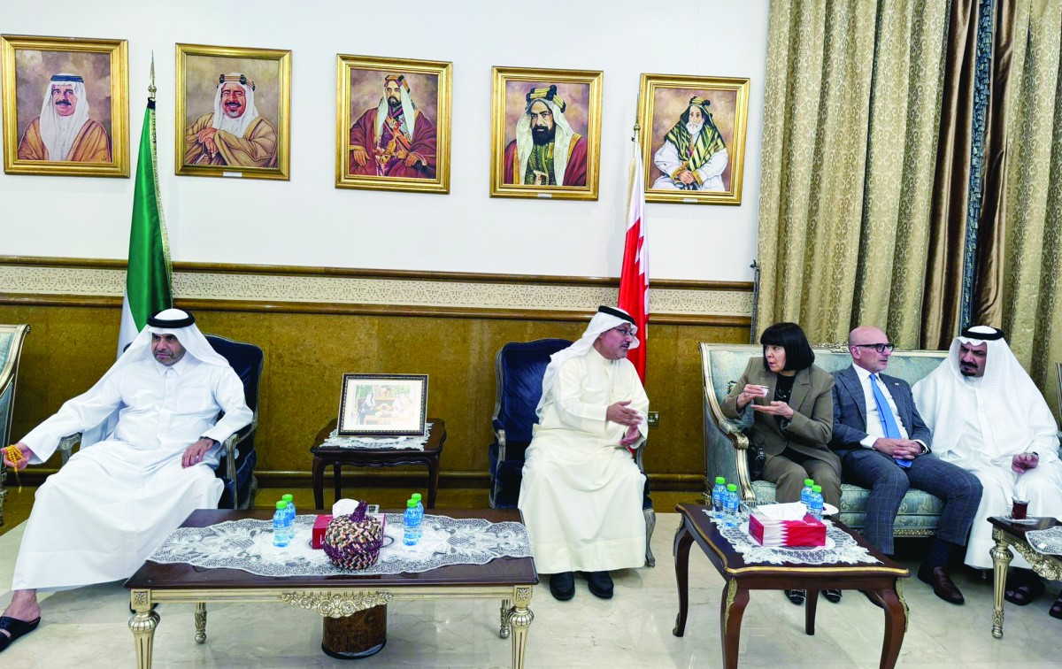 ديوانية سفارة البحرين تستقبل ضيوفها