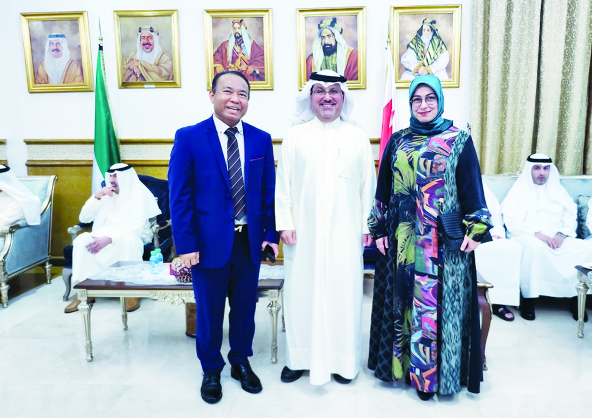 ديوانية سفارة البحرين تستقبل ضيوفها