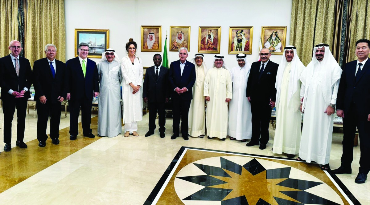 ديوانية سفارة البحرين تستقبل ضيوفها