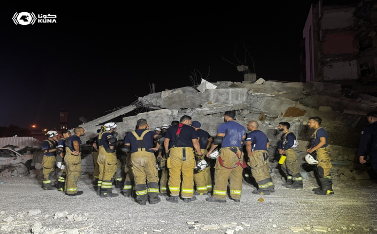 'الداخلية': مقاول الهدم المسؤول عن انهيار بناية الجابرية هرب من الموقع