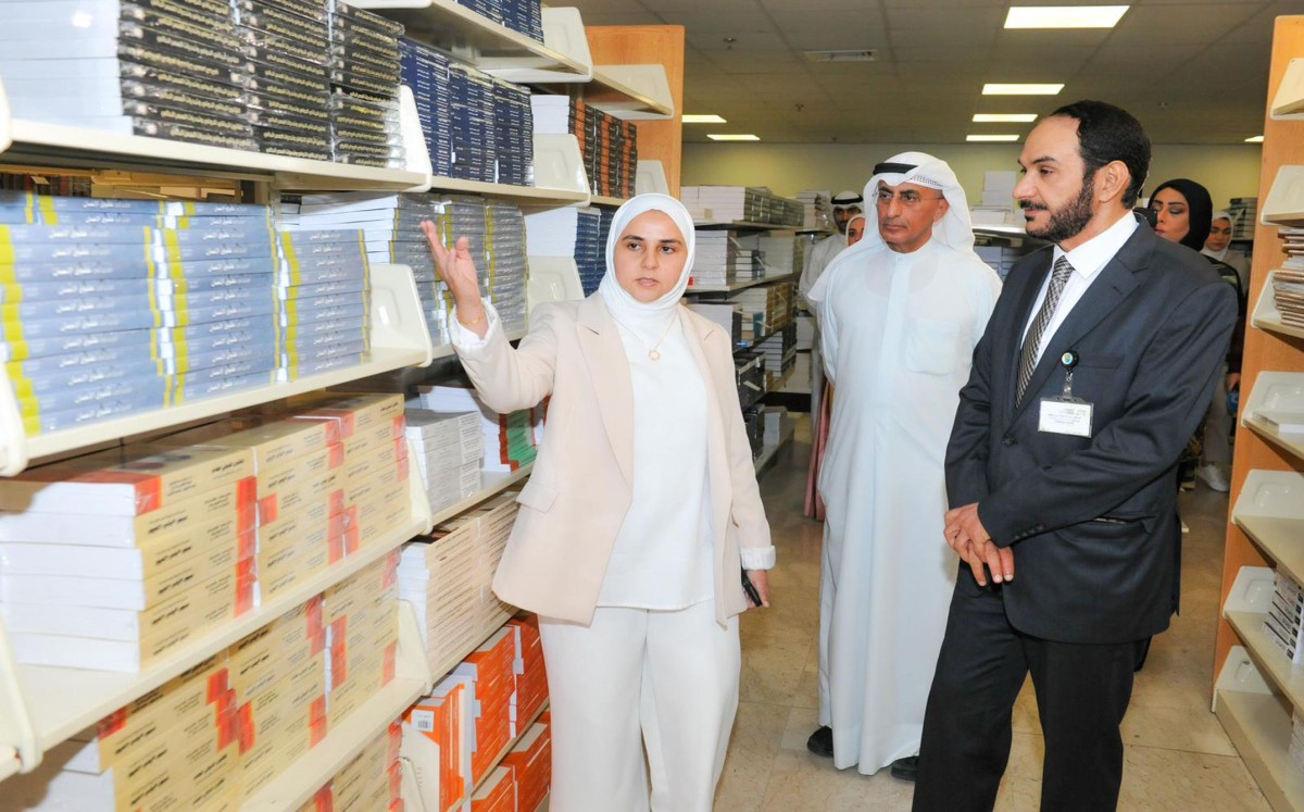 المطيري: 'مكتبة الطالب' في خدمة الطلبة على مدار الساعة استعداداً للعام الجامعي