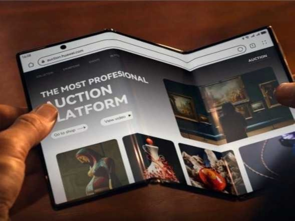 هواوي تطرح أول هاتف ثلاثي الطي في العالم