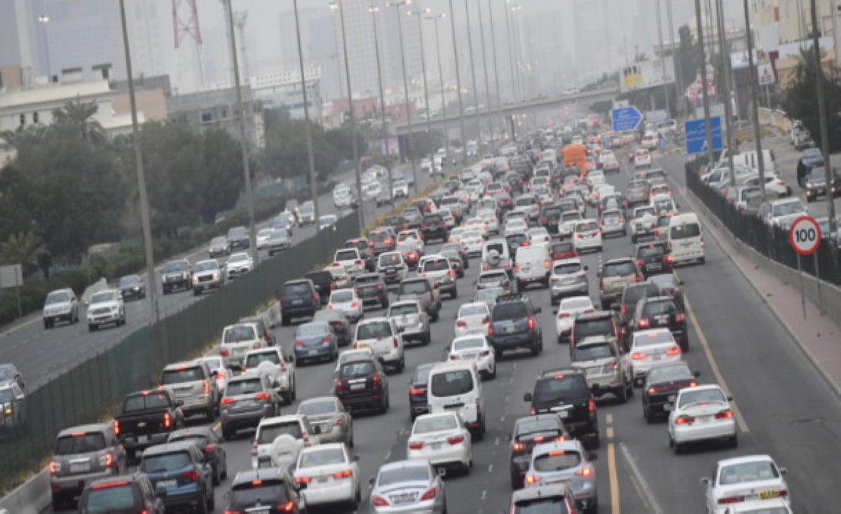 2.5 مليون سيارة تجوب شوارع الكويت