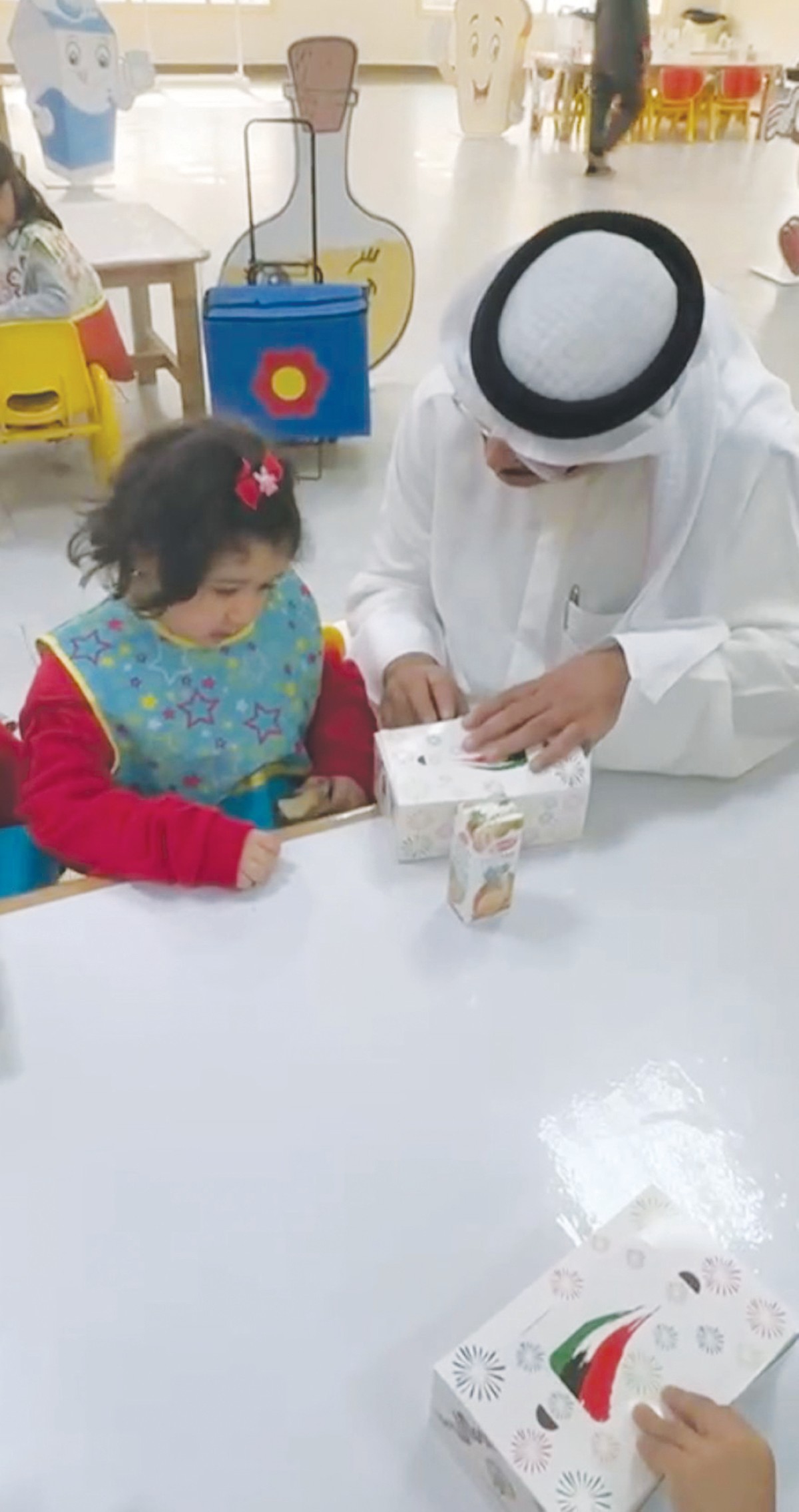 الطبطبائي تفقّد روضة السيد عمر: جودة الوجبات الغذائية