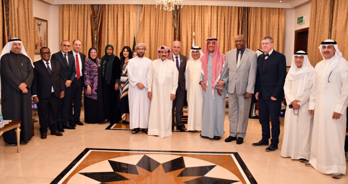 ديوانية سفارة البحرين تستقبل ضيوفها