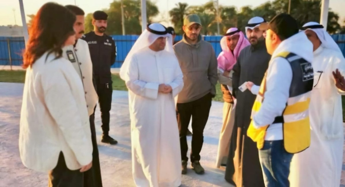 &rlm;المشاري والعصفور تفقدا جاهزية مواقع إقامة القمة الخليجية