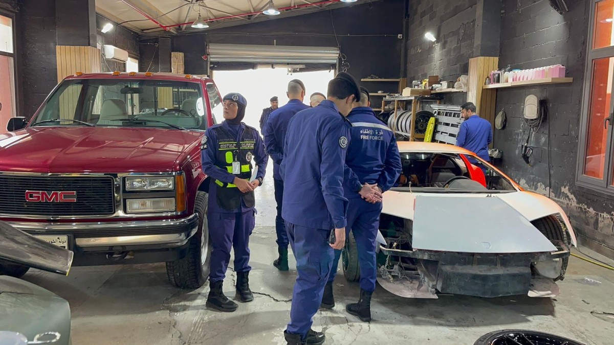 الرومي: حملة تفتيشية للإطفاء في الشويخ الصناعية لرصد المخالفات وغلق 'الأماكن الخطرة'