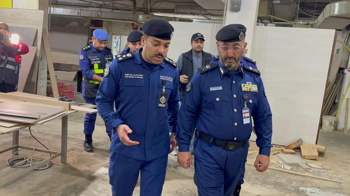 الرومي: حملة تفتيشية للإطفاء في الشويخ الصناعية لرصد المخالفات وغلق 'الأماكن الخطرة'