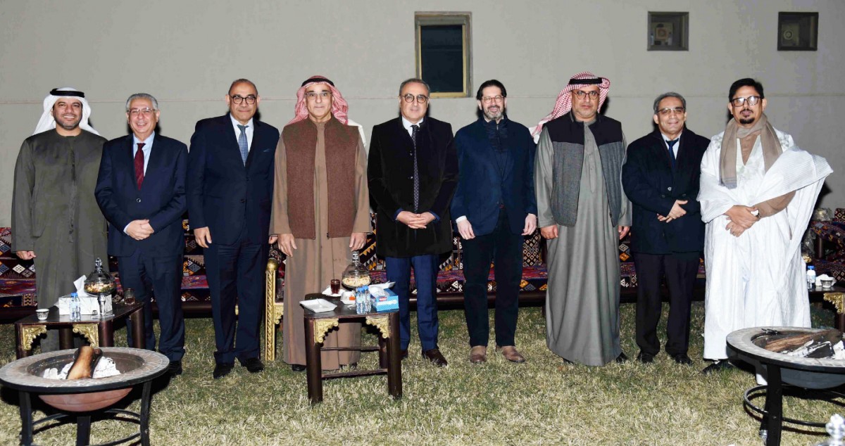 أمسية ودّية جمعت السفراء العرب في'بيت الإمارات'