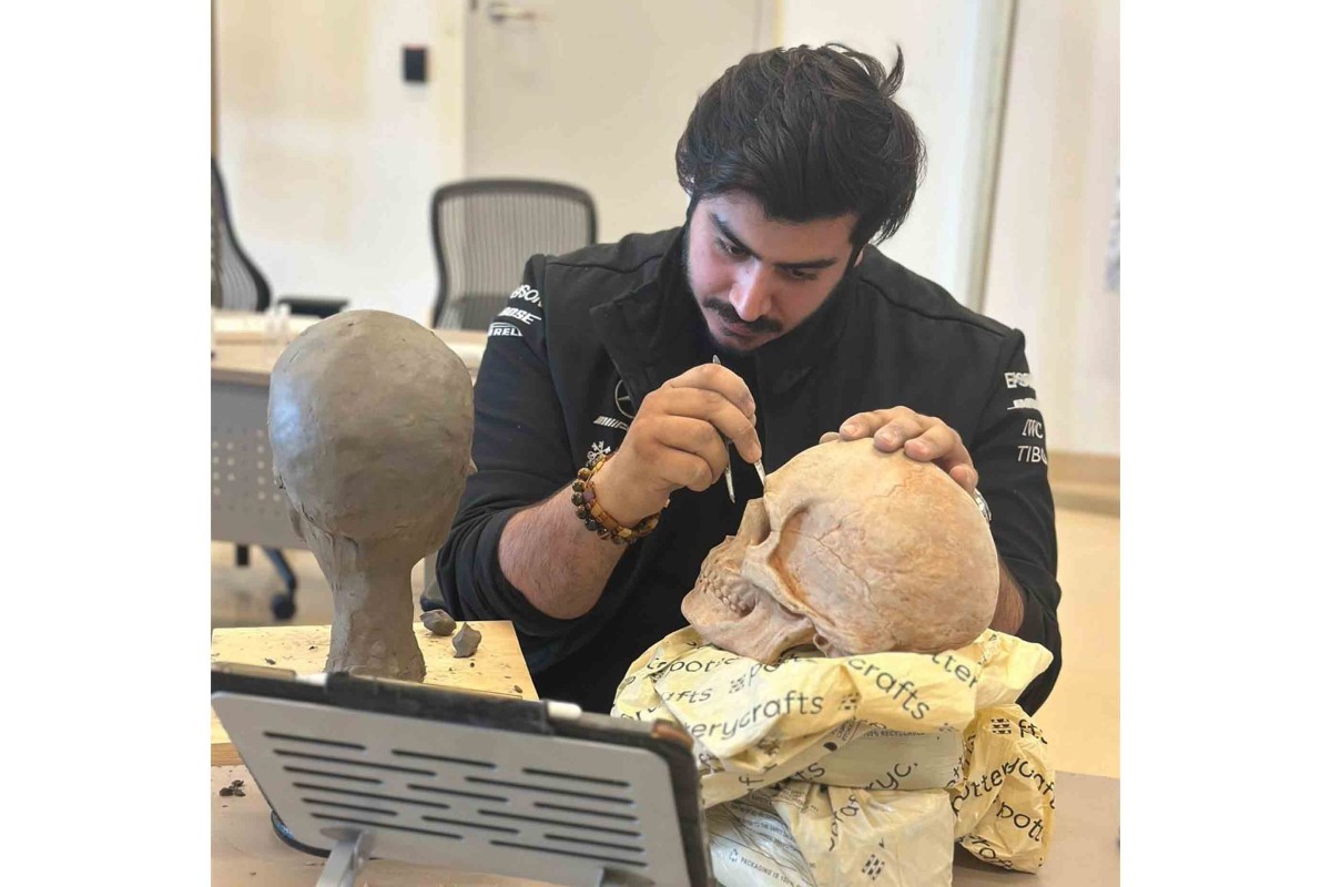 'نحت جمجمة' لتعزيز الحس الفني لطلبة جامعة الكويت