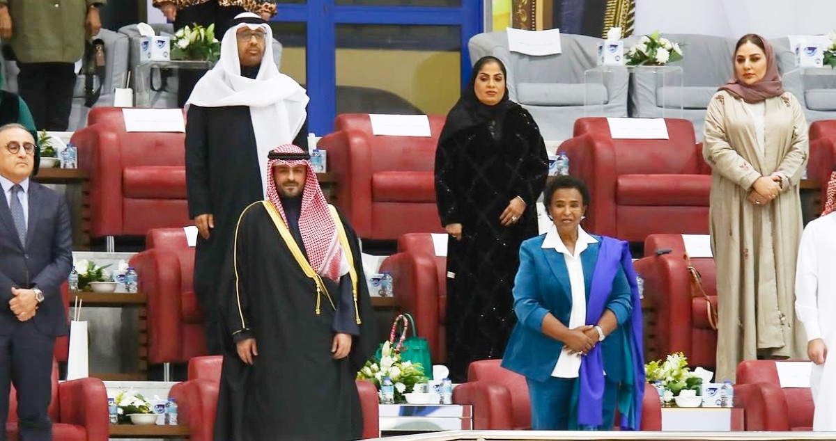 الصباح رحّب بالوفود المشاركة بـ'دولية سلوى' لطائرة السيدات