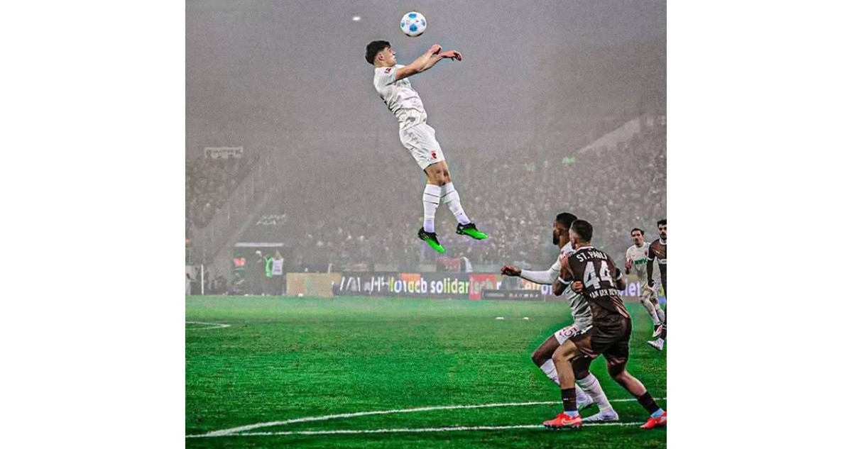 بارتقاء خيالي... لاعب مغمور يتحدى 'الدون'