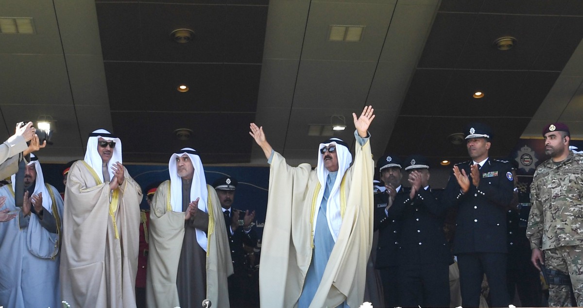 الأمير كرَّم الدفعة 47 من خريجي أكاديمية سعد العبدالله