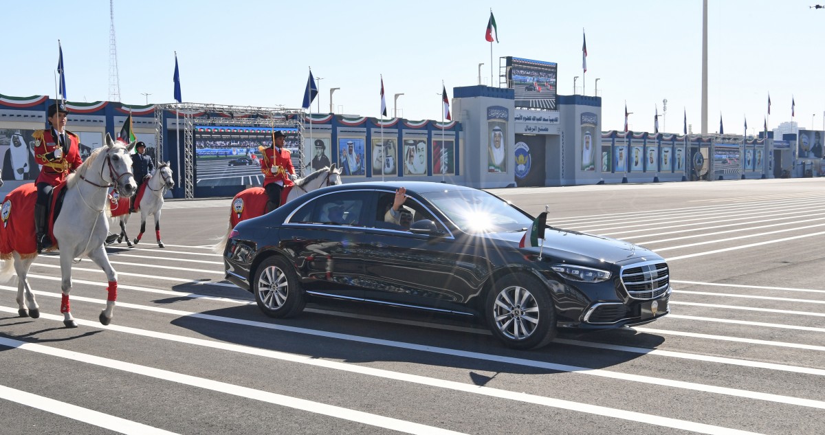 الأمير كرَّم الدفعة 47 من خريجي أكاديمية سعد العبدالله