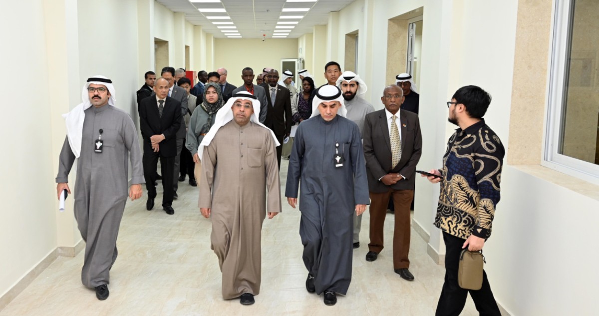 افتتاح مركز  إيواء العمالة الوافدة من الرجال في حولي