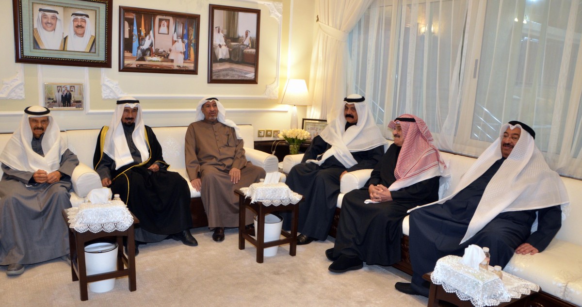 ديوان الدغيشم يستقبل المهنئين... مبارك عليكم الشهر