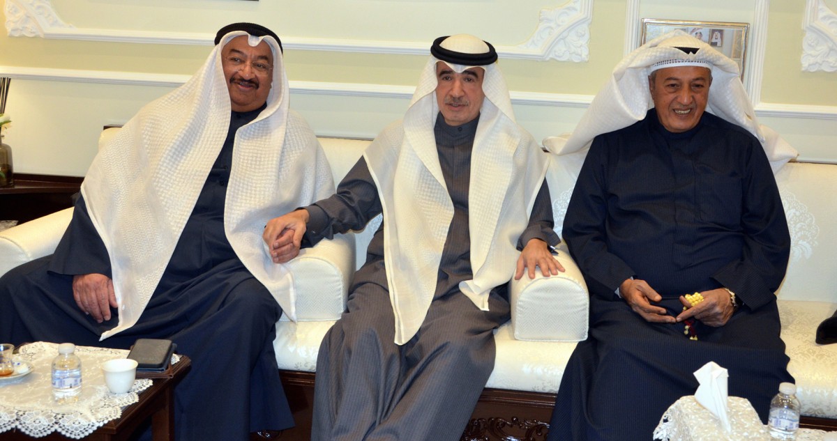 ديوان الدغيشم يستقبل المهنئين... مبارك عليكم الشهر