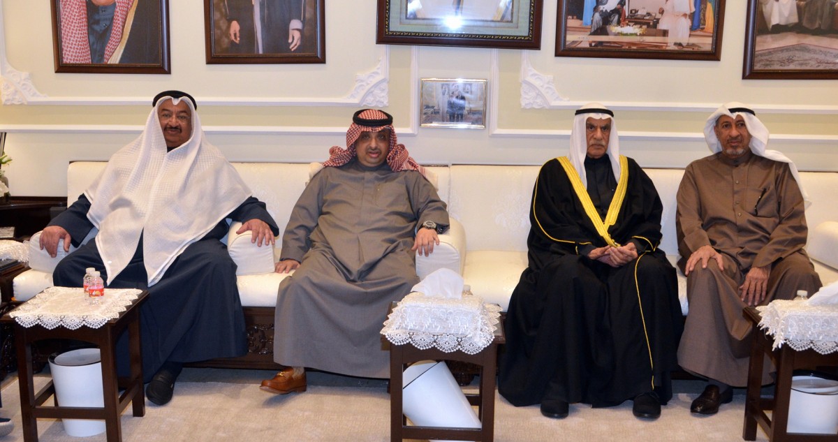 ديوان الدغيشم يستقبل المهنئين... مبارك عليكم الشهر