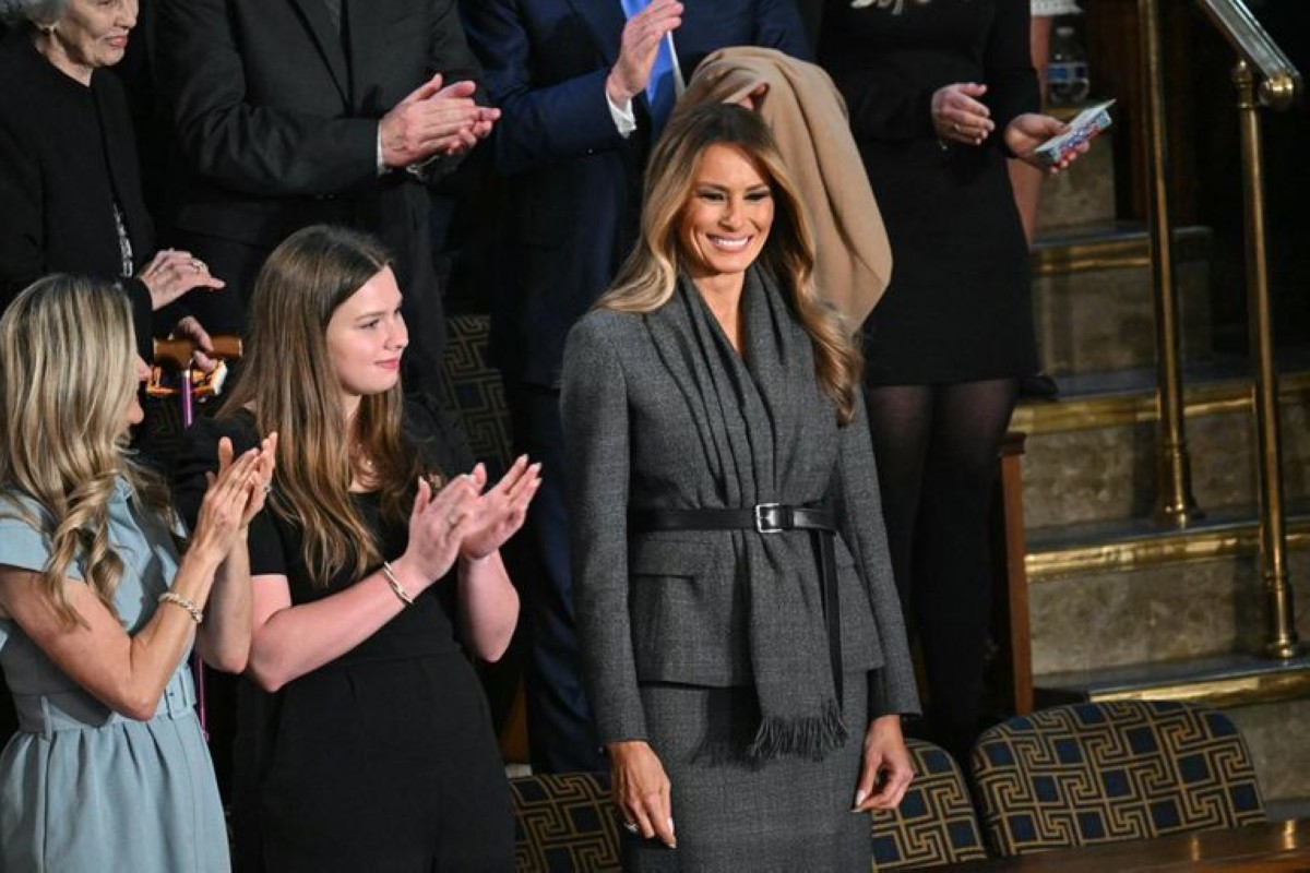 إطلالة ميلانيا ترامب في ليلة الكونغرس... سعرها سيُدهشك