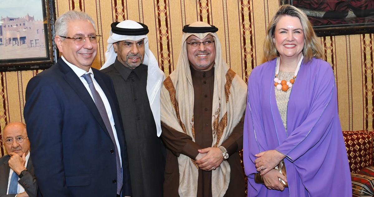 السفارة السعودية استقبلت المهنئين... روح التآخي تتجلى في رمضان