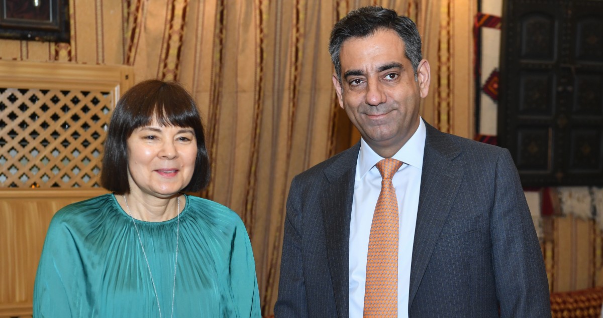 السفارة السعودية استقبلت المهنئين... روح التآخي تتجلى في رمضان