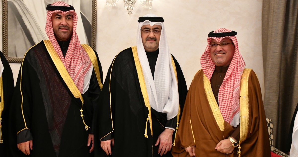 الأخوان عبدالله ومبارك سالم العلي استقبلا المباركين برمضان